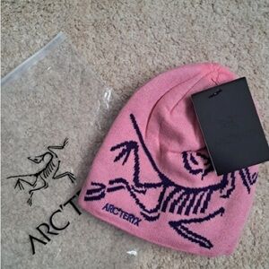 Arc'teryx Pink Beanie Birdhead Toque New